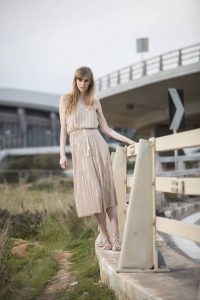 Beige jumpsuit