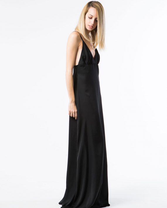 Our model in the Juliet Capulet Slip Dress Side