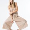 Our model dressed in the Daisy Buchanan Jumpsuit