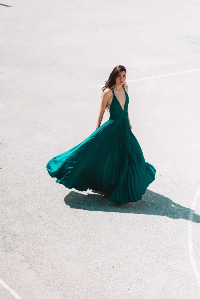 grecian pleated maxi dress Pleated Grecian Maxi Gown OutDazl