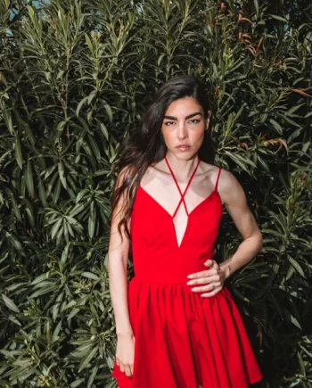 The Scarlet Mini Dress